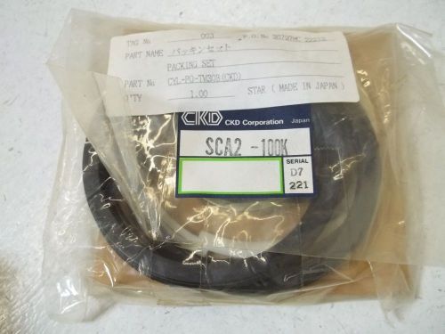 CKD CORPORATION SCA2-100K SEAL SERVICE REPAIR KIT *NEW IN A FACTORY BAG*
