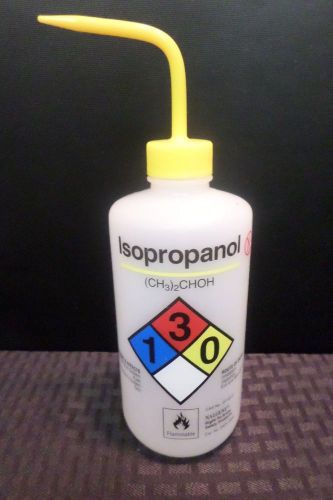 Thermo Scientific Nalgene Right-to-Know Safety 500mL Isopropanol Wash Bottle