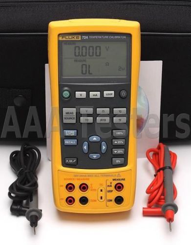 Fluke 724 temperature calibrator fluke724 for sale