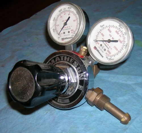 Gas regulator, matcheson for sale