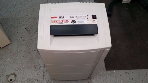 Hsm 125.2 level 6 high security shredder for sale