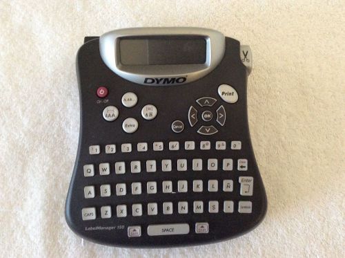 Dymo labelmanager 150 electric label maker w/ radio shack power supply for sale
