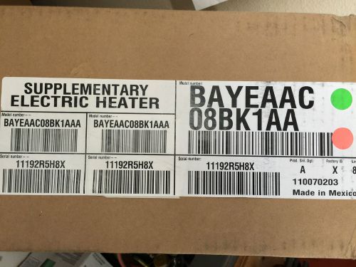 Trane American Standard 8 KW Heat Strip Heater Package New in Box BAYEEAC08BK1AA