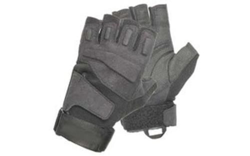 BlackHawk 8068 Gloves Black Half-Finger Design S.O.L.A.G. Light Assault Medium