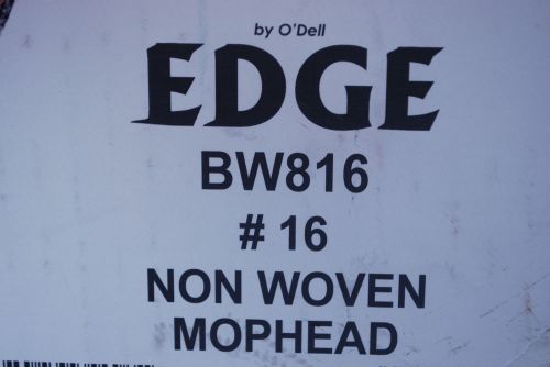 1-box of 12 / o&#039;dell edge bw816 #16 non-woven mop heads (#m3949) for sale