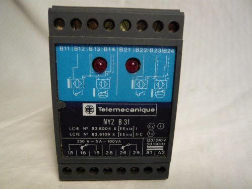 Switching Repeat Amplifier Telemecaniqe NY2B31 NY2 B-31 Telemecanique Relay