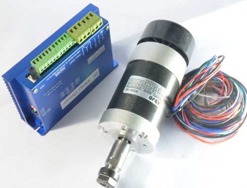 CNC 600W DDBLDV1.0 Brushless DC Motor Driver +400W BL Spindle Motor 12000RPM