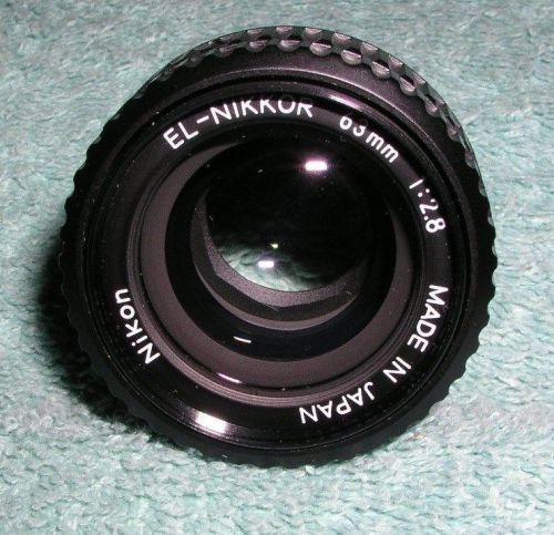 New Nikon EL-Nikkor 63 mm 1:2.8 Lens