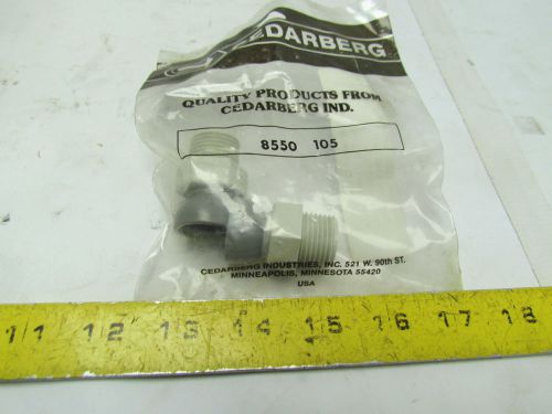 Cedarberg 8550-105 1/2&#034;NPT Male Hose To Female Pipe Thread Connector Lot of 2