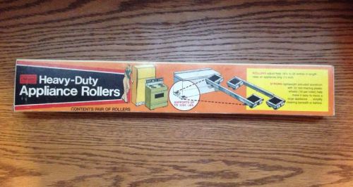 Sears heavy duty appliance rollers 2200 lb capacity adjustable chicago for sale