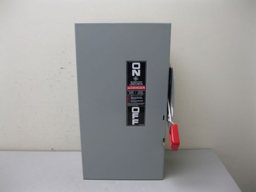 GE General Electric THN3362 Disconnect Safety Switch 60A NEW E11 (1824)