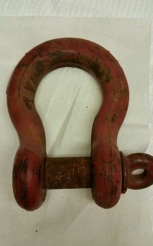 Crosby 12T 12 ton clevis shackle pin 1 1/4 WLL rigging towing lifting pulling