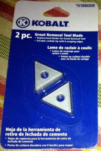 Kobalt Grout Removal Tool Replacement Carbide Tip Blades (2 Blades Total)