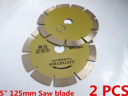 5 inch 125mm Diamond Segmented Saw blade Cutting Stone Granite Concrete Floor s