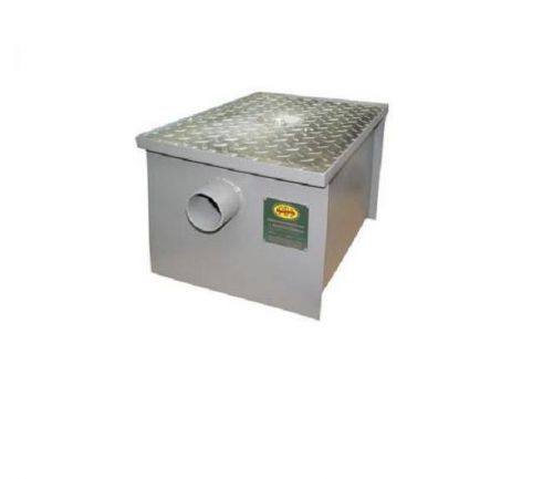 Commerical Grade Carbon Steel Grease Trap 50 lb PDI Approved