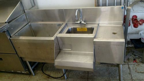 Commercial bar sink