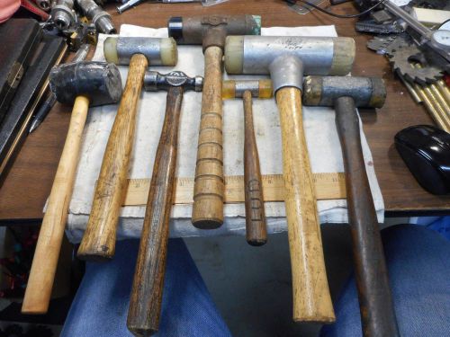 Machinist hammer lot lixie 32 oz 150h dead blow hammer with medium and hard face for sale