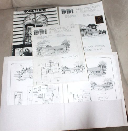 Lot of Architecture &amp; Planning Home Plans Luxury 1970s Thru 1990s DDI