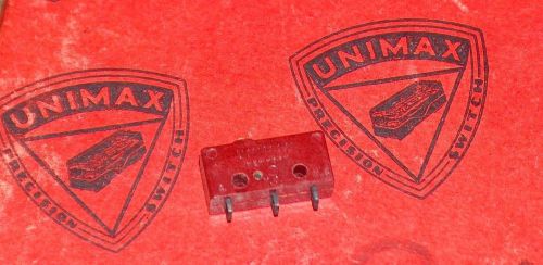 1960&#039;S UNIMAX SWITCH NEW OLD STOCK SWITCH&#039;S (XM N.C.N.O.C.) - (5A.125.250.VAC.)