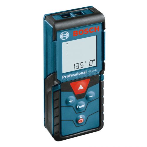 Bosch GLM-40 Laser Distance Measurer with carry case