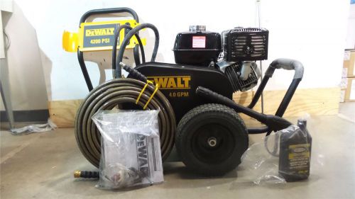 Dewalt dxpw60606 4200 psi 4.0 gpm 389cc gas pressure washer for sale
