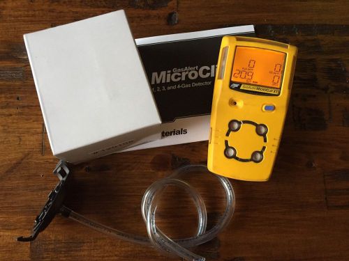 Bw technologies microclip xt multi gas monitor detector meter h2s,lel,co,o2 for sale