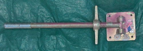 Bil-jax e03l 25&#034; heavy steel 1 3/8&#034; screw pivot base leg scaffold machine level for sale