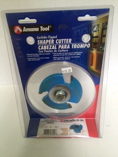 *NEW* Amana Tool A-28-104 Convex Cutter 4&#034; Diameter
