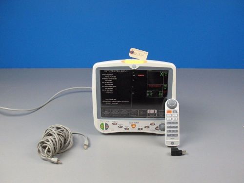 Ge dash 5000 multi-parameter patient monitor ver 7.2 software warranty biomed for sale