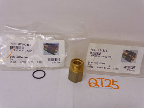 HOTSY KARCHER OUTLET BUSHING 111236 LANDA CLEANING SYSTEMS 8.704-514.0