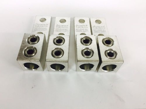 Qty 4 square d cmelk4#2 - 600 kcmil awg aluminum or copper wiring. 2 hole for sale