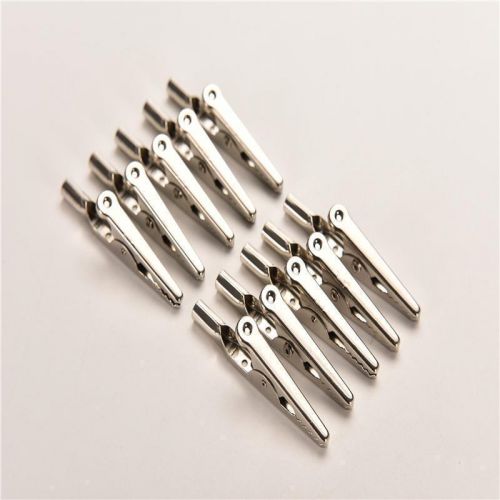Single prong alligator clips with teeth aligator stainless steel clips for sale
