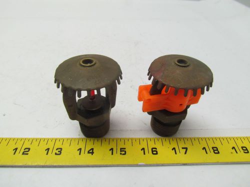 Tyco ty5151 fire sprinkler head 155°f 3/4npt lot of 2 for sale