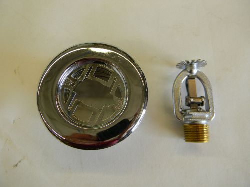 New*  TY3211 Sprinkler Head Bright Chrome Bezel and Retainer  A4