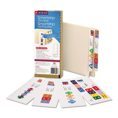 SmartStrip Refill Label Kit, 250 Label Forms/Pack, Inkjet, Sold as 1 Package