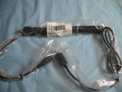 HandHeld RJ45  Scanner Cable 15 Ft 4.5M Coil Black USB.
