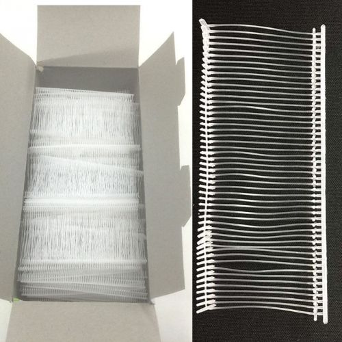5000 clear 2&#034; / 5cm clothing garment price label tagging tagger gun barbs for sale