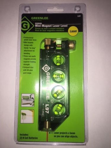 Mini magnetic laser bending level greenlee 555 853 854 855 conduit pipe bender for sale