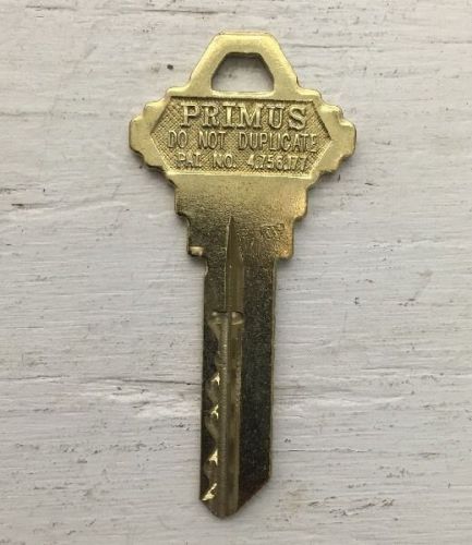 Schlage primus blank key - sequence 1 ep for sale