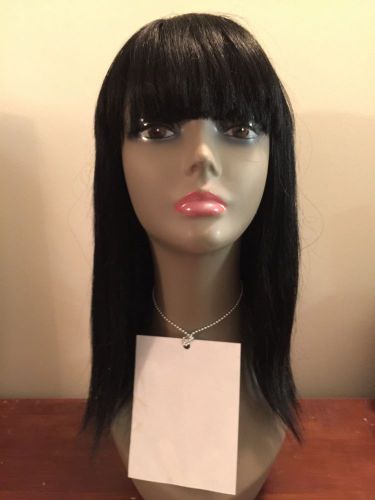 100% Human Hair Mannequin Head Hair Tranning Hair Dressing Salon Practice too