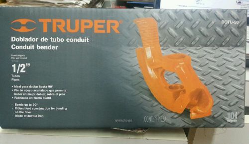 DOTU-50 Conduit bender 1/2&#034; pipes Truper