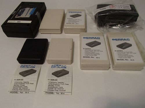 Lot of 9 assorted Serpac electronic enclosures