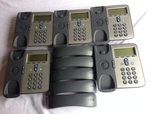 Cisco CP-7911g VoIP Phone Used (Lot of 5)