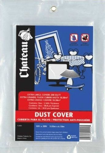 Uboxes Dust Furniture Cover Jumbo 10 FT x 20 Ft Furniture Protector / Drop cloth