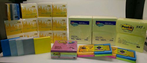 New in Package!Huge POST-IT lot!!! 12,000 Post its total- over $200 retail value