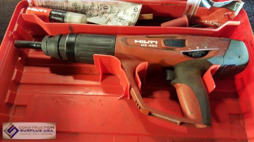 Hilti DX 460 Full Automatic Powder-Actuated Fastening Nail Gun Tool