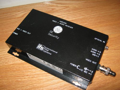 Ge security - var1200 - video receiver/audio receiver 1 fiber for sale