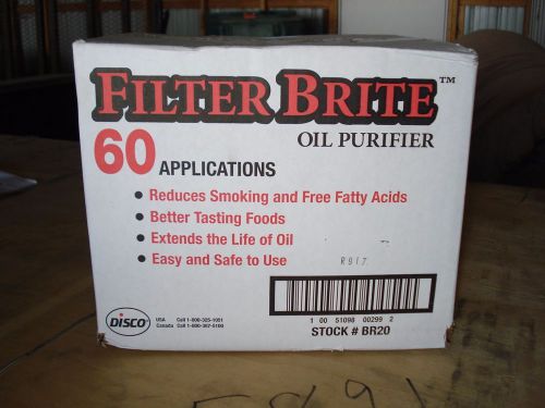 13 LB Filter Brite Oil Purifier BR20 Disco 60 Applications