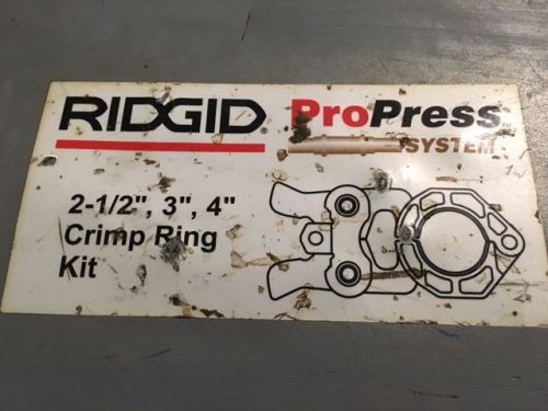 Ridgid Ring kit Propress-Press pressing tool CT400 crimp crimper Ring