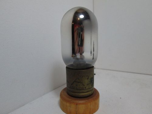 VOLUTRON Type A 201 Brass Bottom 1920&#039;s Vacuum Tube Display #10.Q82